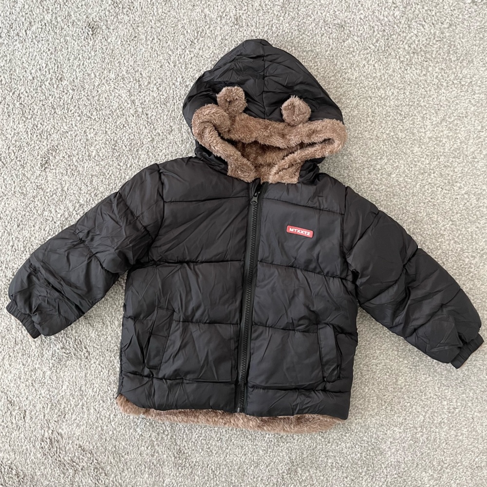 NWOT Unbranded Bear Jacket Size 3-4T